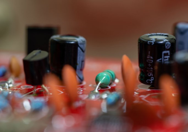 capacitor on circuit board