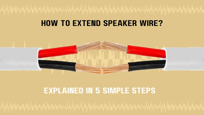 how to extend speaker wire