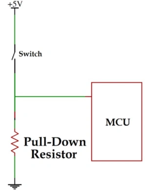 pull down resistor