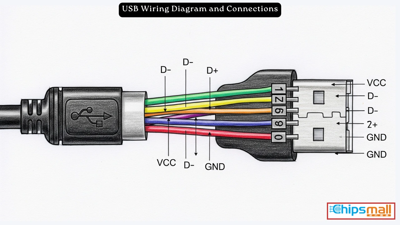 usb wiring diagram