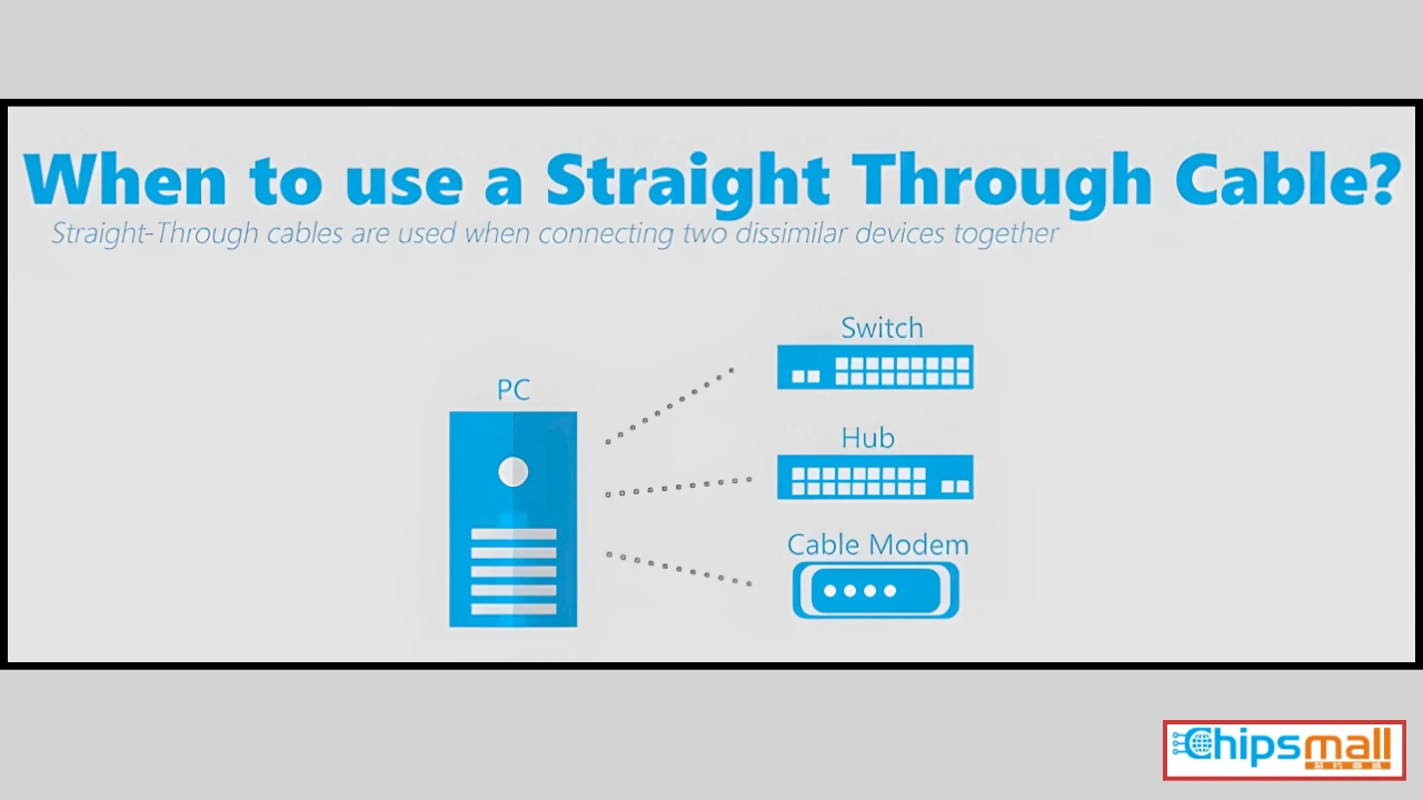 when to use a straight through cable