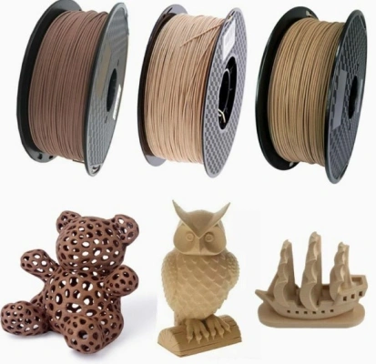 wood filament 3d printing